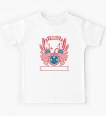 Proud Niece of a Strong Hispanic Veteran Shirt and Gifts Kids Tee