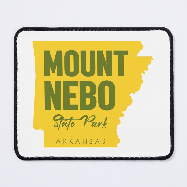 Item preview, Mount Nebo State Park Arkansas Map designed and sold by bivenart.