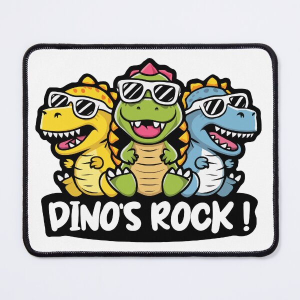 Item preview, Dino's rock! designed and sold by SVGArtByMaurice.