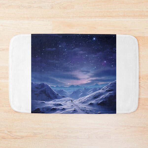 Item preview, Winter Night Hike: Majestic Landscape & Celestial Wonders designed and sold by Shirtastically.
