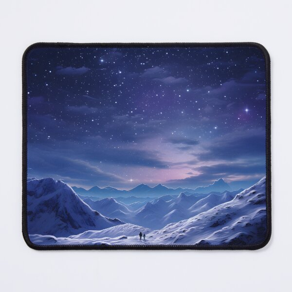 Item preview, Winter Night Hike: Majestic Landscape & Celestial Wonders designed and sold by Shirtastically.