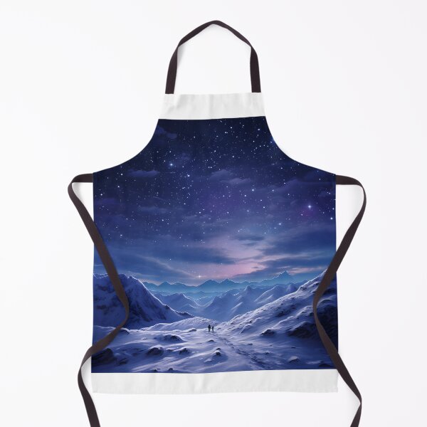 Item preview, Winter Night Hike: Majestic Landscape & Celestial Wonders designed and sold by Shirtastically.
