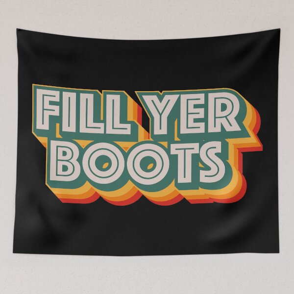 Item preview, Fill Yer Boots designed and sold by Texterns.