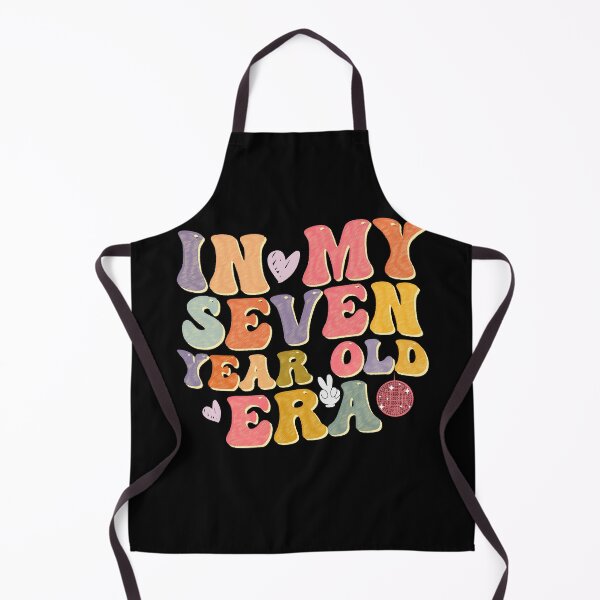 Item preview, In my seven year old era groovy retro Happy 7th Birthday designed and sold by MTRBSK11.