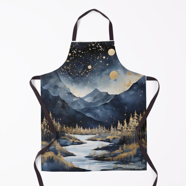 Item preview, Winter Wonderland: A Contemporary Landscape of Mountains and Stars designed and sold by Shirtastically.