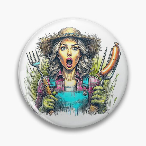 Item preview, The Gardener, Sausage on a Fork.  designed and sold by Get-Forked.
