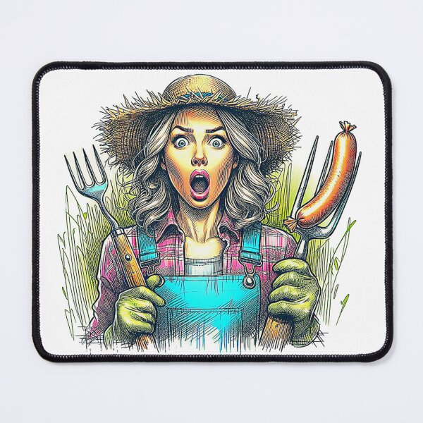 Item preview, The Gardener, Sausage on a Fork. designed and sold by Get-Forked.