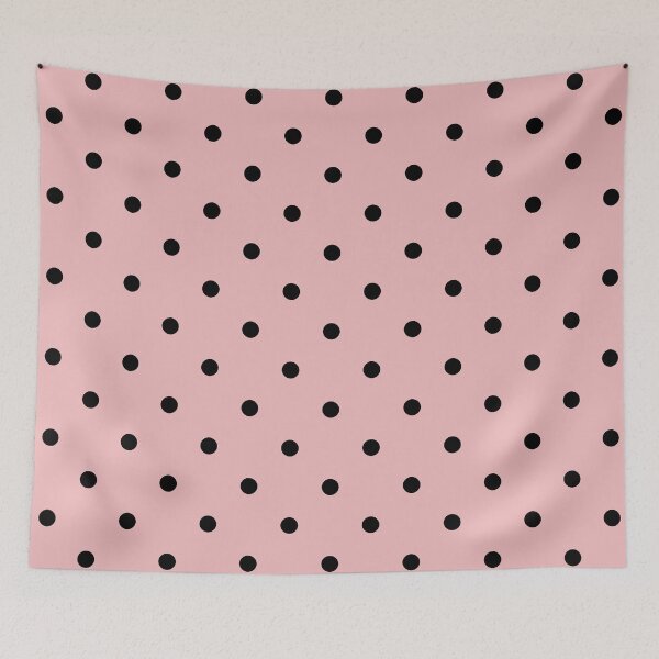 Item preview, Polka Dots Pattern: Pink & Black designed and sold by Jared Davies.