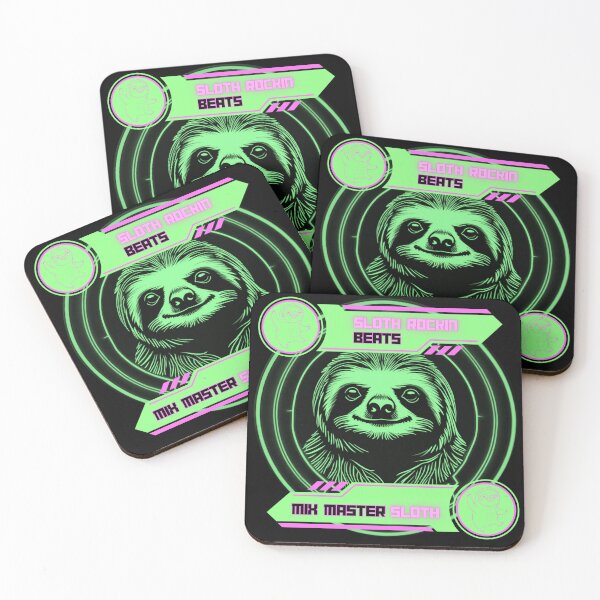 Item preview, Sloth Rockin’ Beats 4 designed and sold by pUNKnown.