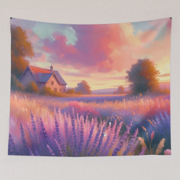 Item preview, Lavender field designed and sold by tipitoes.