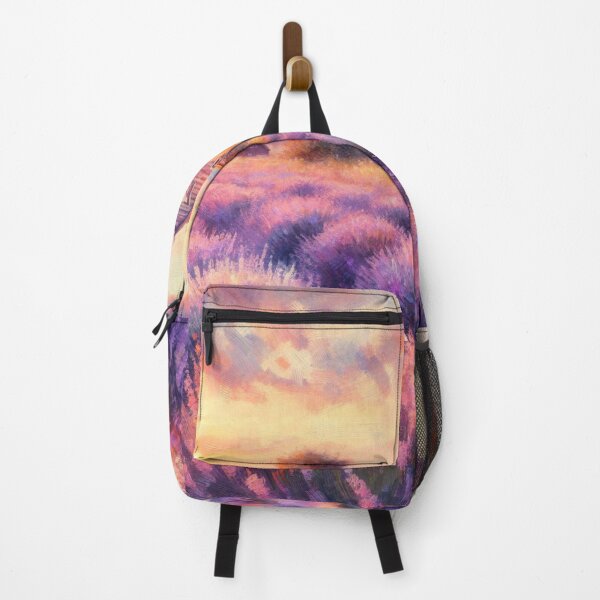 Item preview, Lavender field painting designed and sold by tipitoes.