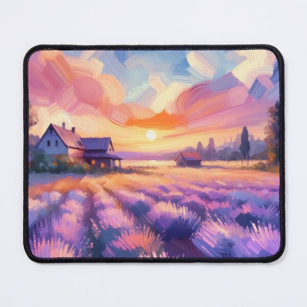 Item preview, lavender field acrilic designed and sold by tipitoes.