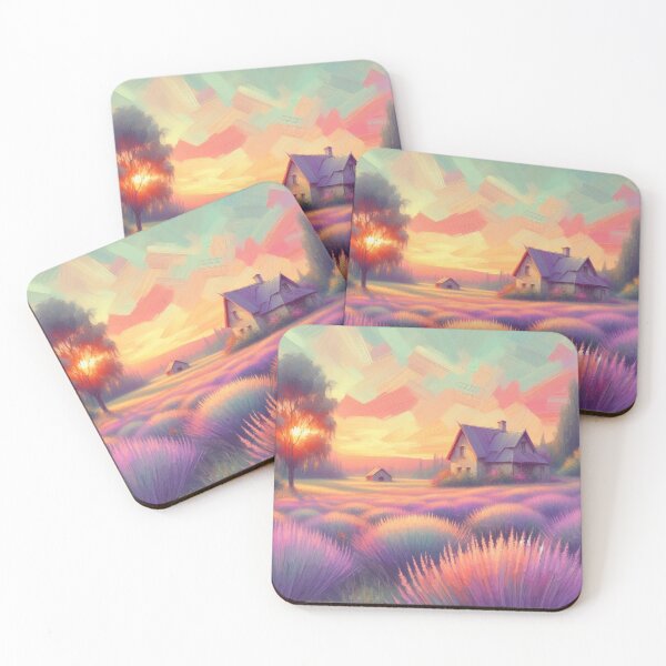 Item preview, Lavender landscape designed and sold by tipitoes.