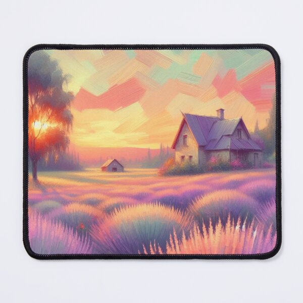 Item preview, Lavender landscape designed and sold by tipitoes.