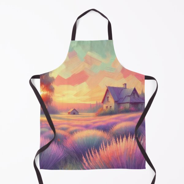 Item preview, Lavender landscape designed and sold by tipitoes.