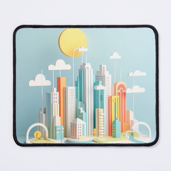 Item preview, City diorama #1 designed and sold by TheCollageWorld.