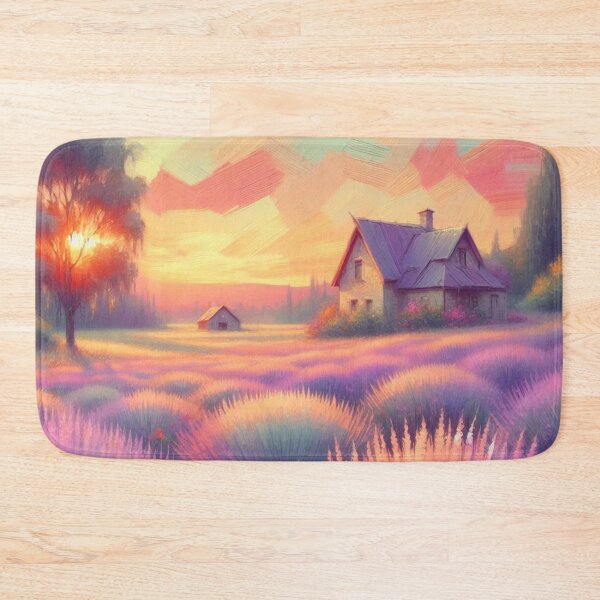 Item preview, Lavender landscape designed and sold by tipitoes.