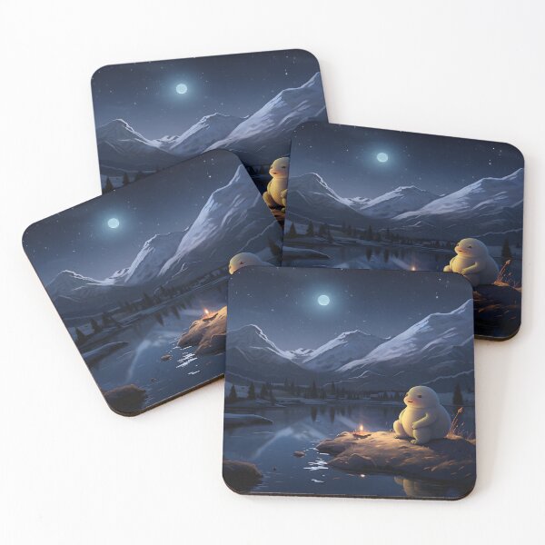 Item preview, Cold Contemplation: An Axolotl Amidst Snow-Capped Peaks designed and sold by Shirtastically.