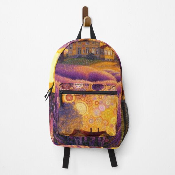 Item preview, Lavender field landscape designed and sold by tipitoes.