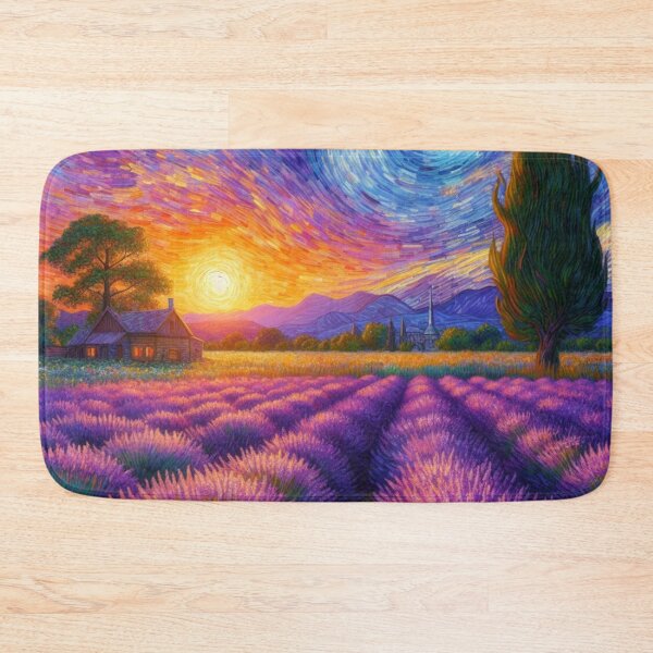 Item preview, Mediteranean Lavender field designed and sold by tipitoes.
