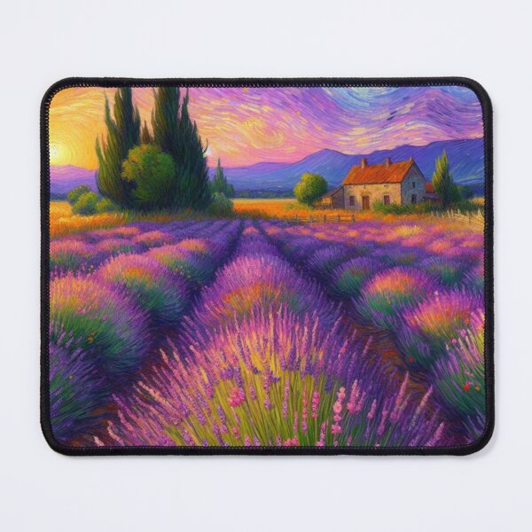 Item preview, Colorful Lavander Fields designed and sold by tipitoes.