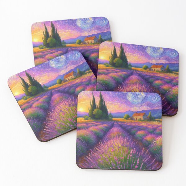 Item preview, Colorful Lavander Fields  designed and sold by tipitoes.