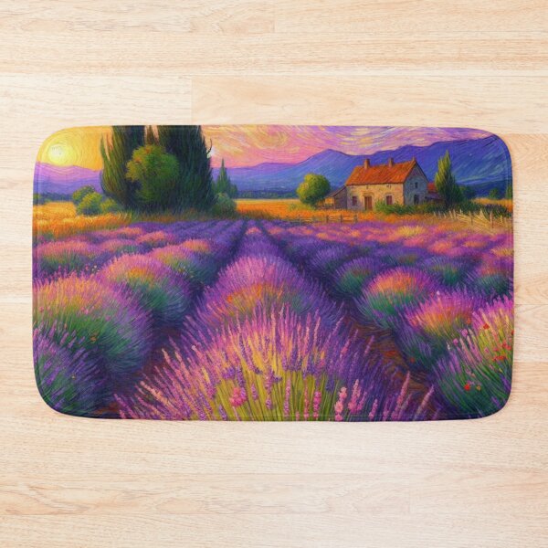 Item preview, Colorful Lavander Fields  designed and sold by tipitoes.