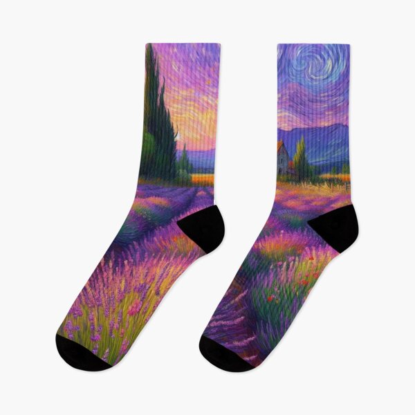 Item preview, Colorful Lavander Fields  designed and sold by tipitoes.