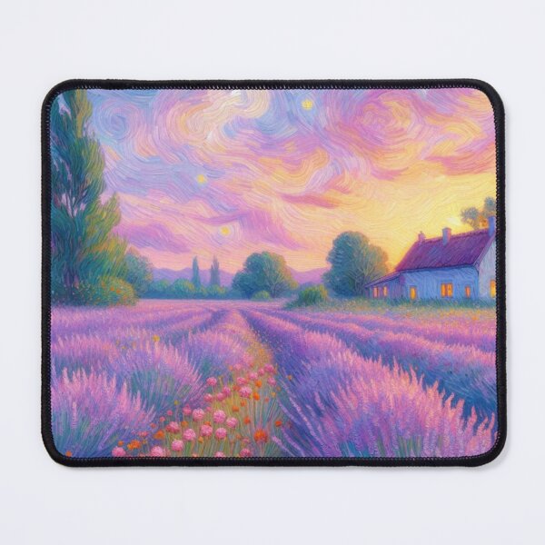 Item preview, Bright Lavender fields designed and sold by tipitoes.
