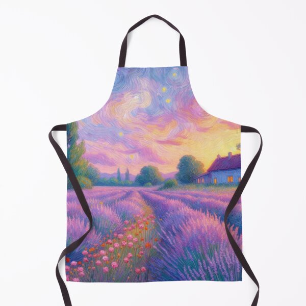 Item preview, Bright Lavender fields designed and sold by tipitoes.