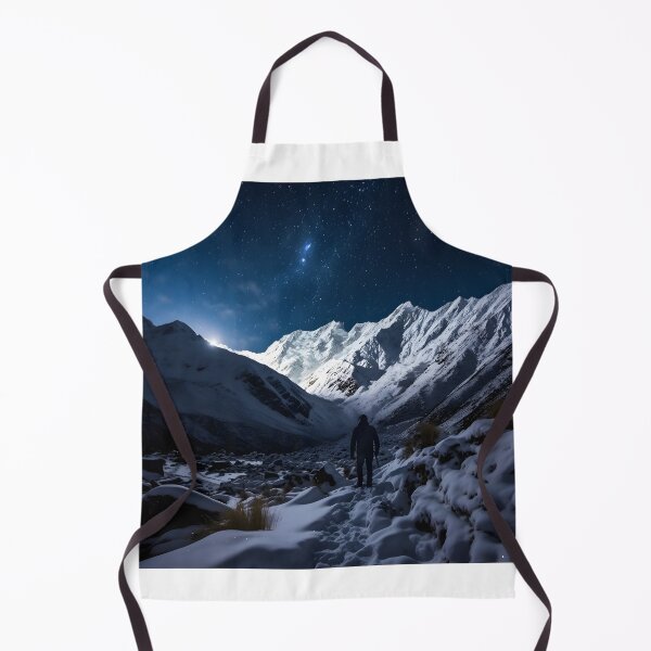 Item preview, Hiking Through Winter's Snowy Peaks designed and sold by Shirtastically.