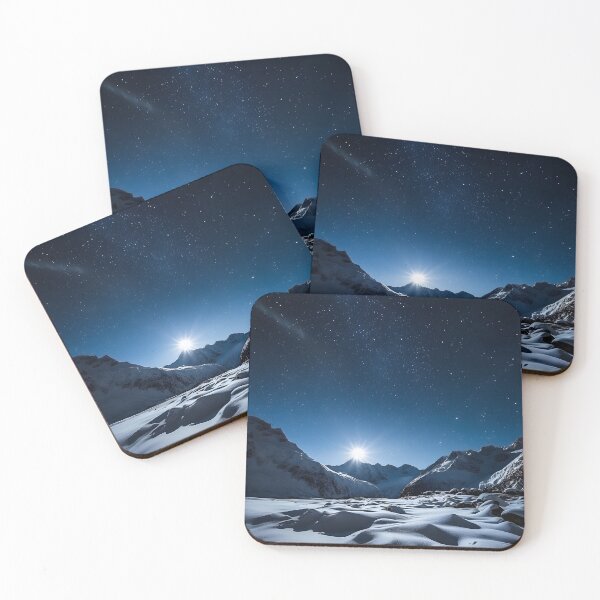 Item preview, Hiking Through Winter's Snowy Peaks designed and sold by Shirtastically.