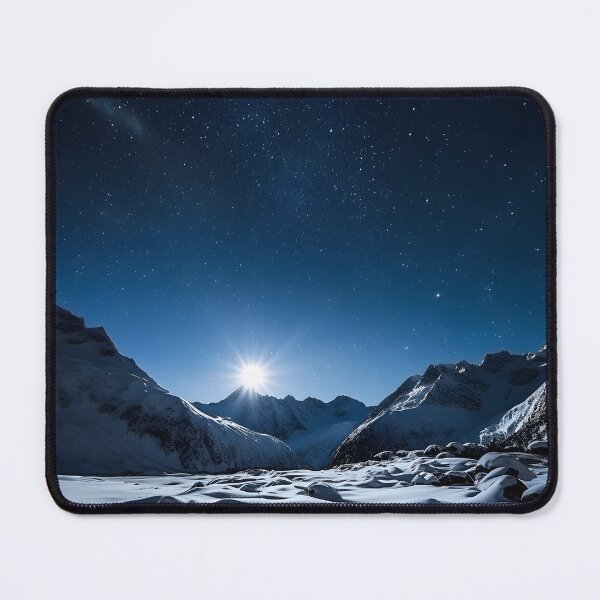 Item preview, Hiking Through Winter's Snowy Peaks designed and sold by Shirtastically.