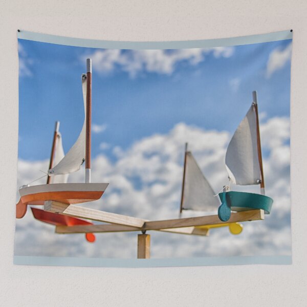 Item preview, Wind gauge with sailing boats designed and sold by Photopat.