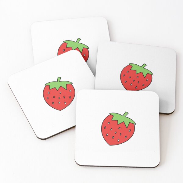 Item preview, strawberry stickers  designed and sold by marialetiziaa.