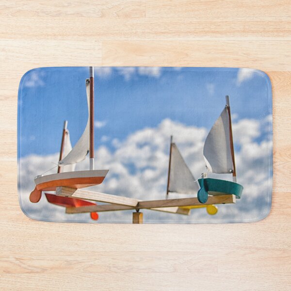 Artikelvorschau, Windmesser mit Segelbooten entworfen und verkauft von Photopat.