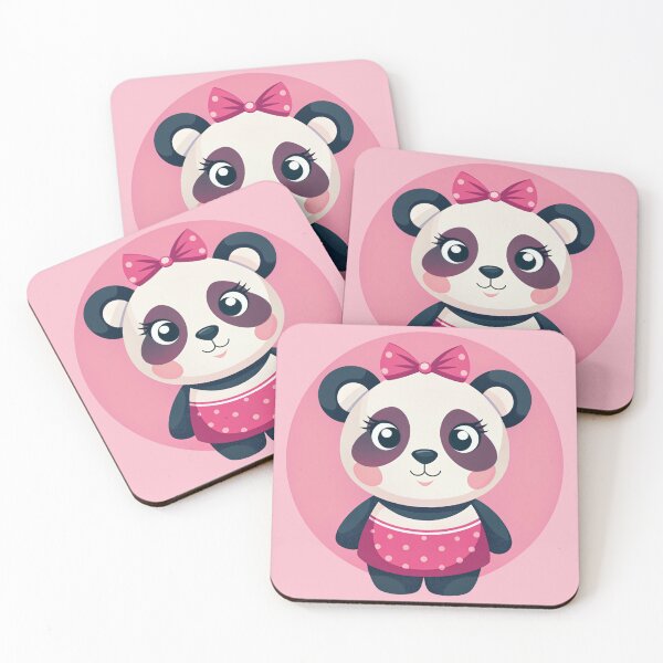Item preview, Cute Panda Girl Pink Coquette designed and sold by Lelijo.