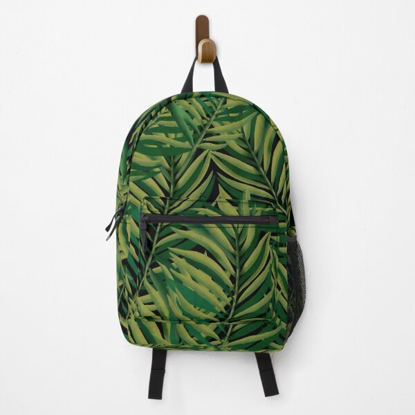 Item preview, Black and Green Palm Leaves Aesthetic designed and sold by NdesignTrend.