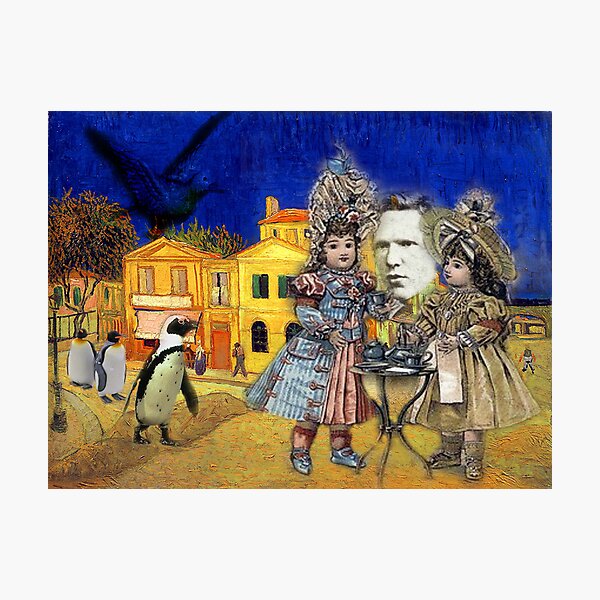 Tea with Van Gogh Photographic Print