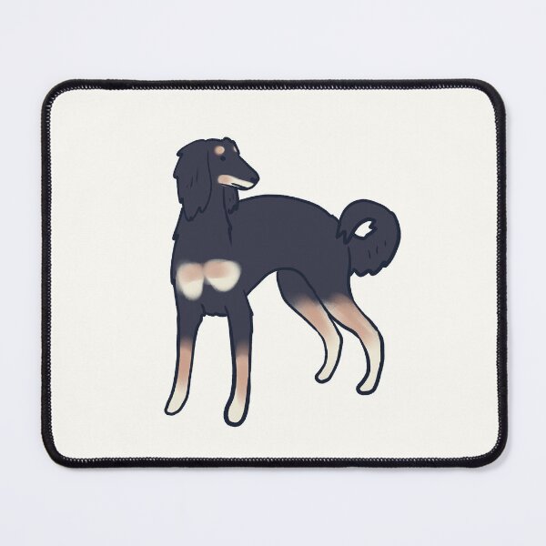 Item preview, Saluki dog art designed and sold by Mayarart.