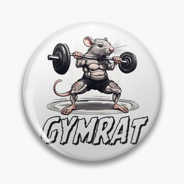 Item preview, Gym Rat Rise and shine Gymrat Gymbro designed and sold by CyberArtistOne.