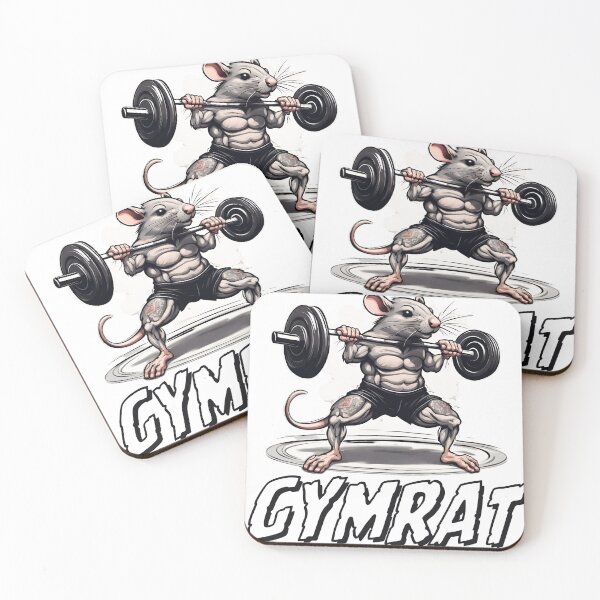 Item preview, Gym Rat Rise and shine Gymrat Gymbro designed and sold by CyberArtistOne.