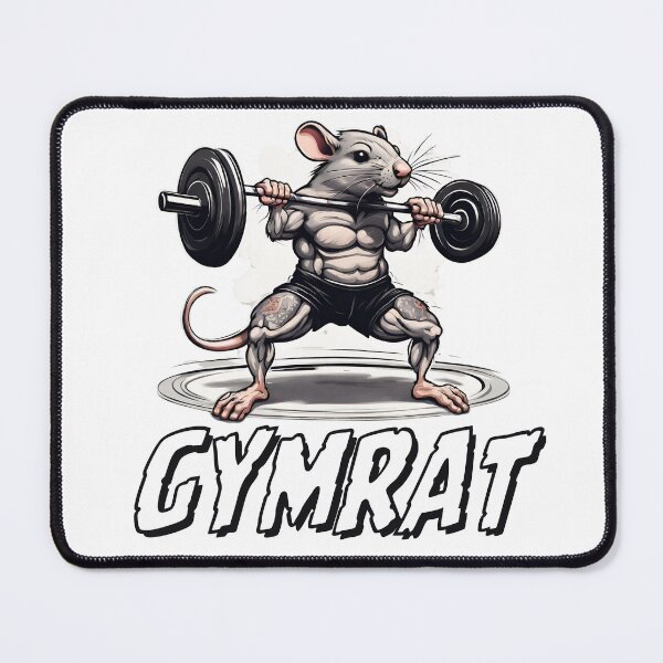 Item preview, Gym Rat Rise and shine Gymrat Gymbro designed and sold by CyberArtistOne.