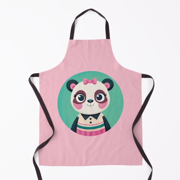 Item preview, Cute Panda Girl Teal And Pink designed and sold by Lelijo.