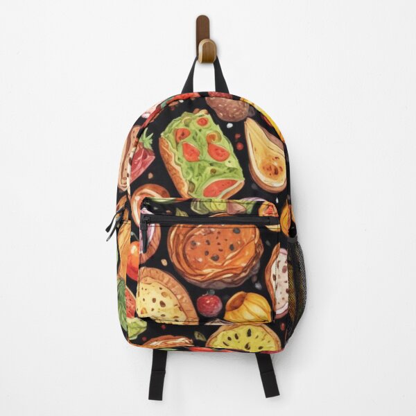 Item preview, Pizza burger toppings pattern design designed and sold by Anshu3813.