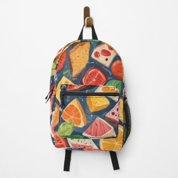 Item preview, Pizza burger toppings pattern design designed and sold by Anshu3813.