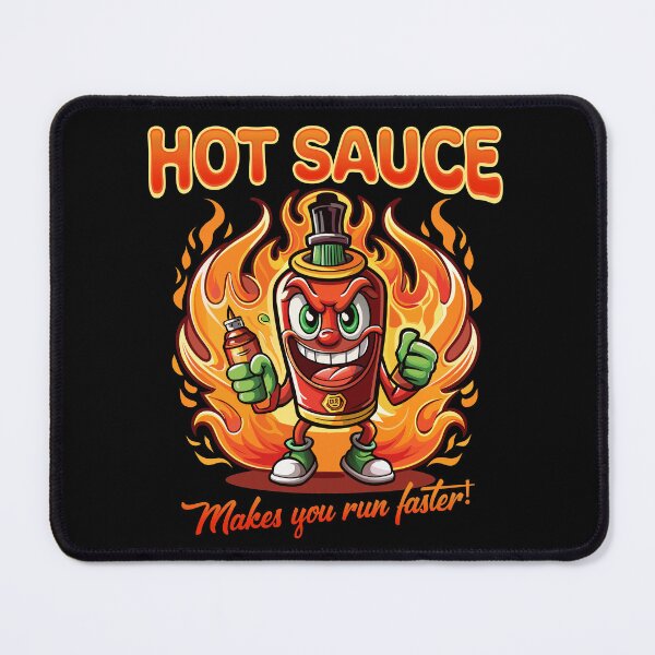 Item preview, Hot sauce makes you run faster designed and sold by onemoremask.
