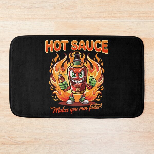 Item preview, Hot sauce makes you run faster designed and sold by onemoremask.