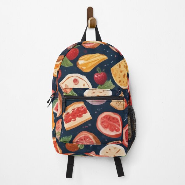 Item preview, Pizza burger toppings pattern design designed and sold by Anshu3813.