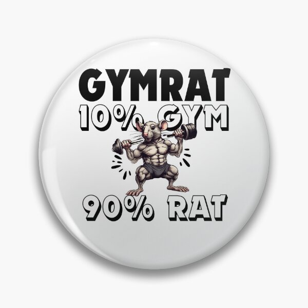 Item preview, Gym Rat Rise and shine Gymrat Gymbro designed and sold by CyberArtistOne.
